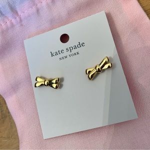 Kate Spade bow earrings.